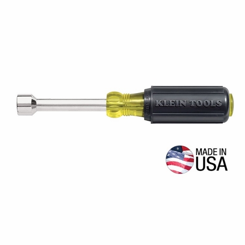 Klein 630-11/32  11/32-Inch Nut Driver 3-Inch Cushion-Grip  65004-8 New
