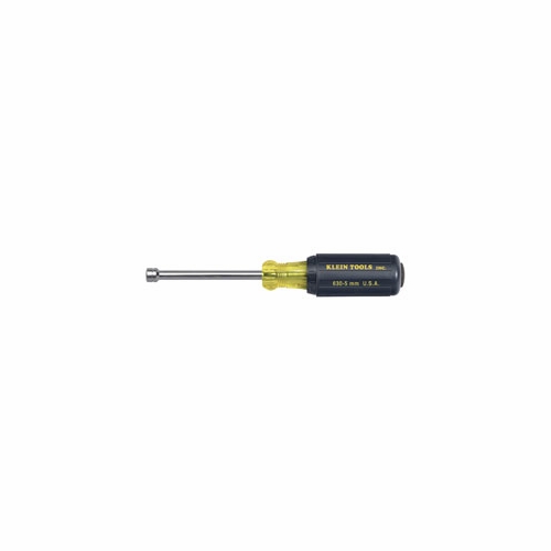 KLEIN 630-5MM 5 mm Cushion-Grip Hollow-Shank Nut Driver - 3 foot foot -Shank 65164-9
