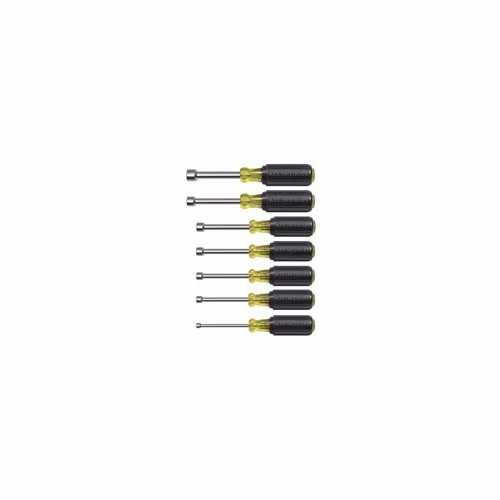 Klein 631 7-Piece Nut-Driver Set - 3 Foot  Foot  Shafts 65015-4