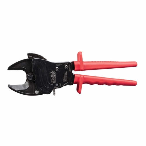 KLEIN 63711 Open Jaw Ratcheting Cable Cutter 63711-7  092644637117 NEW