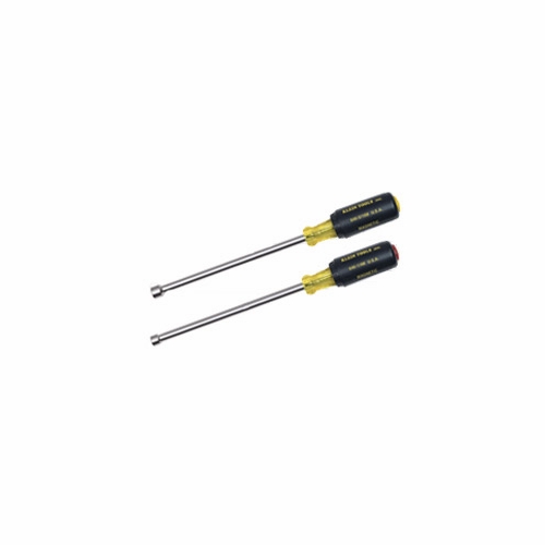 KLEIN 646M 2-Piece Nut Driver Set - 6 foot foot Hollow Shanks, Magnetic Tips 65145-8