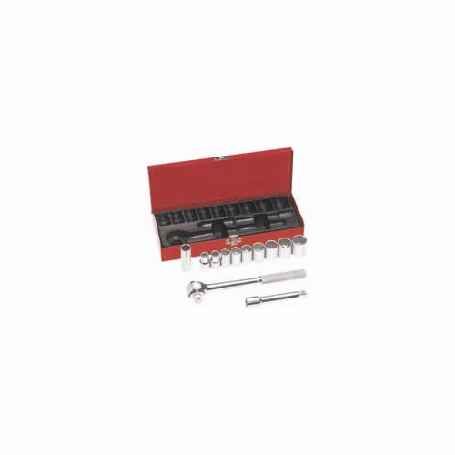 KLEIN 65510 12-Piece 1/2-Inch Drive Socket Wrench Set 65510-4