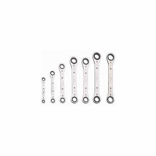 KLEIN 68222 7-Piece Ratcheting Box Wrench Set 68222-3