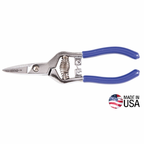 Klein 744 Heritage: Spring Action Snip, 6-3/4-Inch 092644761218 New