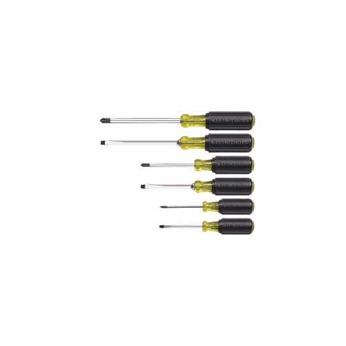 KLEIN 85074 6-Piece Cushion-Grip Screwdriver Set 85074-5
