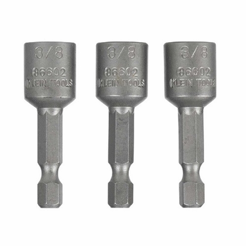 KLEIN 86600 1/4-Inch Magnetic Hex Drivers, 3-Pack 092644866005