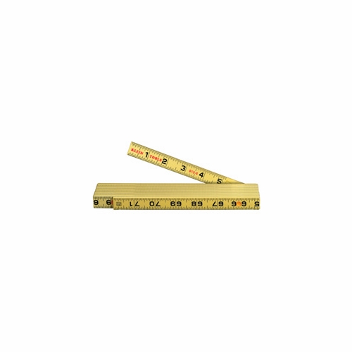 KLEIN 910-6 Fiberglass Folding Rules - Inside Reading 86311-0