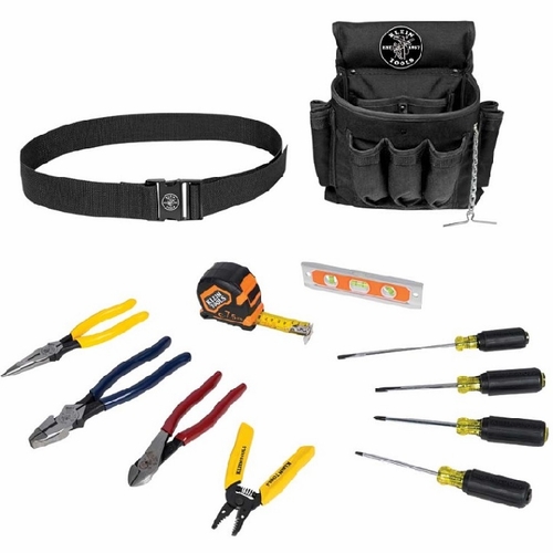 KLEIN 92003 12-Piece Electrician Tool Set 092644920035 NEW