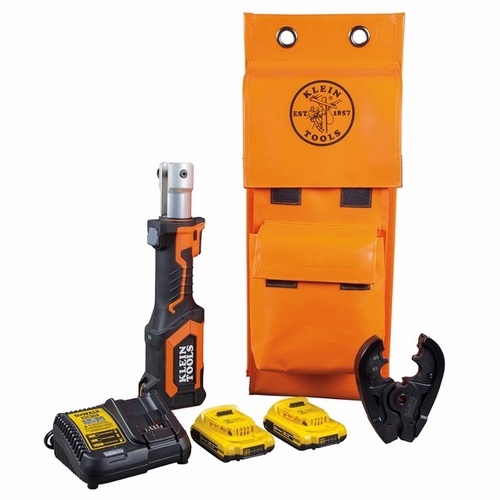 Klein Bat207T1 Battery-Operated Crimper, Bg Die/D3 Groove, 2 Ah 092644630088 New