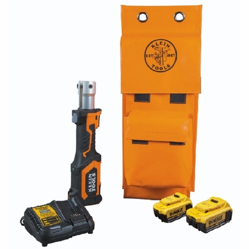 KLEIN BAT207T134H Battery-Operated Cutter/Crimper, No Heads, 4 Ah 092644291043