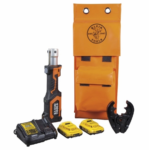 Klein Bat207T23 Battery-Operated Crimper, O+ Die Head, 2 Ah 092644631474