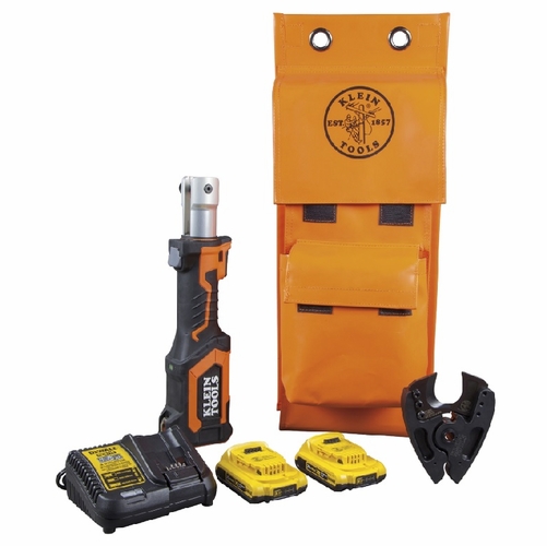 KLEIN BAT207T3 Battery-Operated Cutter, Cu/Al, 2 Ah 092644630101
