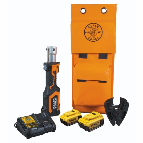 KLEIN BAT207T34H Battery-Operated Cutter, Cu/Al, 4 Ah 092644291067