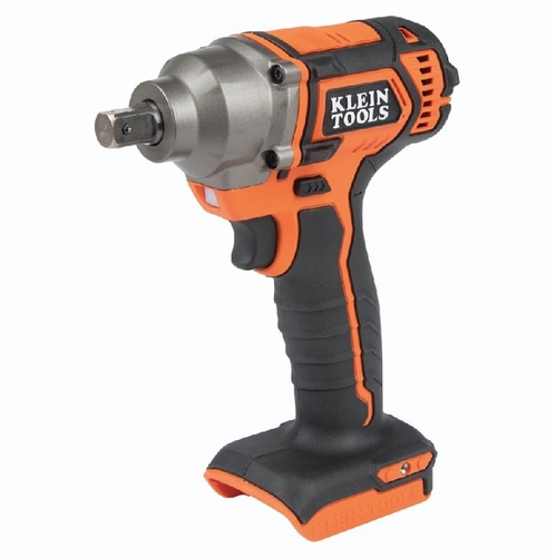 KLEIN BAT20CW Battery-Operated Compact Impact Wrench, 1/2-Inch Detent Pin, Tool Only 0-9264461017-2
