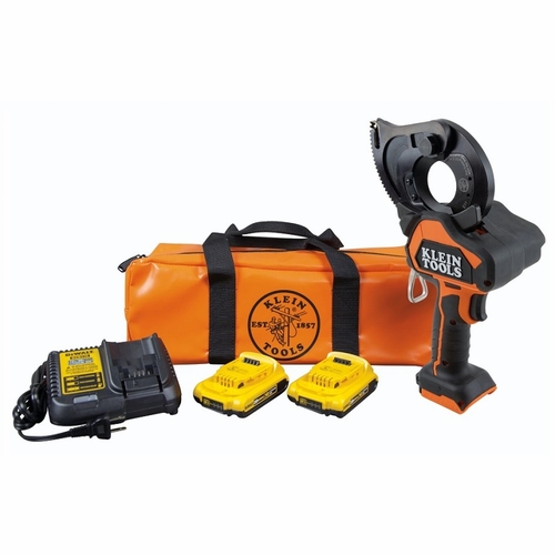 KLEIN BAT20GD10 Battery-Operated Cu/Al Closed-Jaw Cutter, 2 Ah 0-9264463195-5