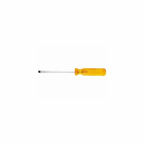 Klein Bd284 1/4 Foot  Foot  (6 Mm) Keystone-Tip Screwdriver - 4 Foot  Foot  (102 Mm) Square-Shank 32