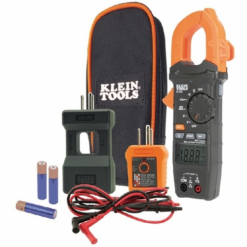 Klein Cl120Kit Clamp Meter Electrical Test Kit 0-9264469284-0