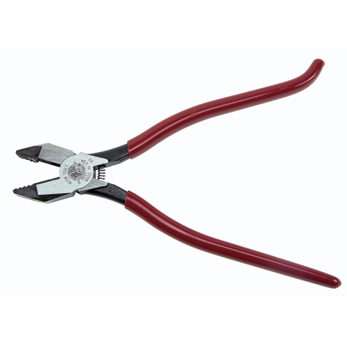 KLEIN D201-7CSTA Ironworker's Pliers, Aggressive Knurl, 9-Inch 0-9264470301-0