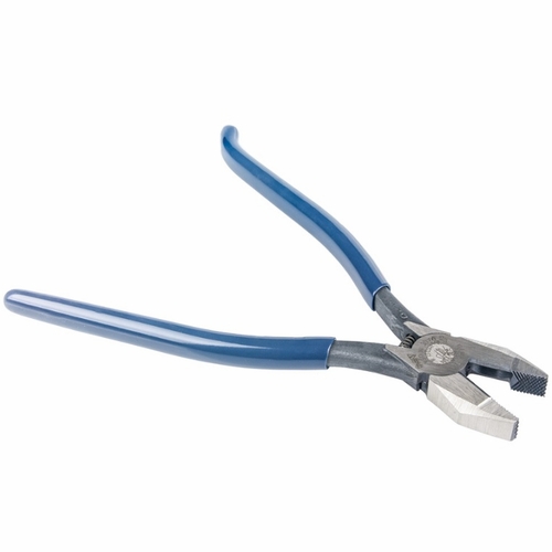 KLEIN D201-7CSTLFT Ironworkers Rebar Pliers, Left Handed, Spring Loaded, 9-Inch 0-9264470309-6
