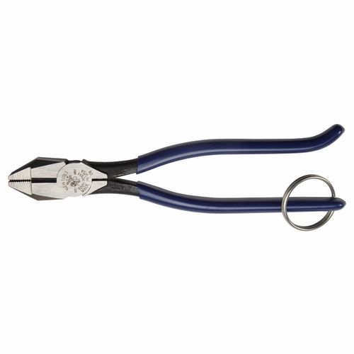 Klein D201-7Cstt Ironworkers Pliers With Tether Ring  092644701023