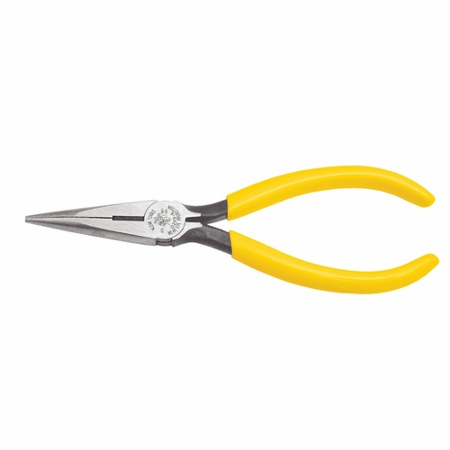 Klein D203-6  Pliers, Needle Nose Side-Cutters, 6-Inch  0-9264471016-2