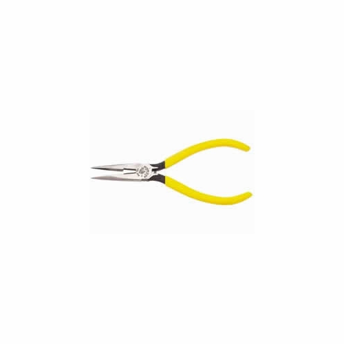 KLEIN D203-6C 6 foot foot (152 mm) Standard Long-Nose Pliers - Side-Cutting with Spring 71018-6