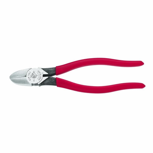 KLEIN D220-7 Diagonal Cutting Pliers, Heavy-Duty, Tapered Nose, 7-Inch 092644720307
