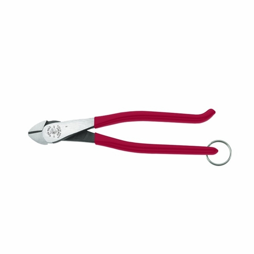 KLEIN D248-9STT Diagonal Cutting Pliers for Rebar Work with Tether Ring 092644720499