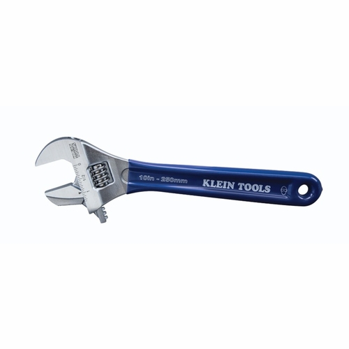 KLEIN D86930 Reversible Jaw/Adjustable Pipe Wrench, 10-Inch 092644690747