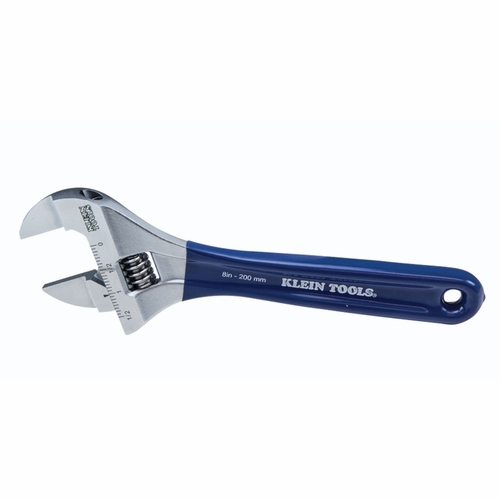 KLEIN D86936 Slim-Jaw Adjustable Wrench, 8-Inch 0-9264469084-6