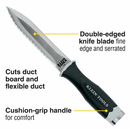 Klein Dk06  Serrated Duct Knife 76101-0 New