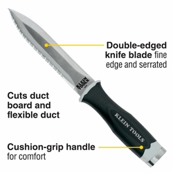 KLEIN DK06 Serrated Duct Knife 76101-0 NEW
