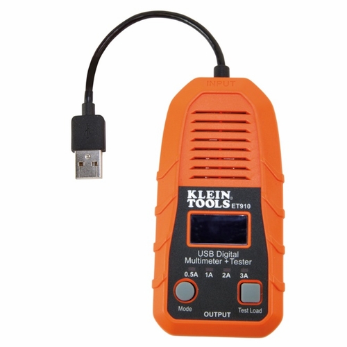 Klein Et910 Usb Digital Meter And Tester, Usb-A (Type A) 0-9264469139-3