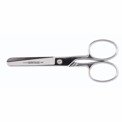 KLEIN G46HC Heritage: Safety Scissors with Large Rings, 6-Inch 092644760464