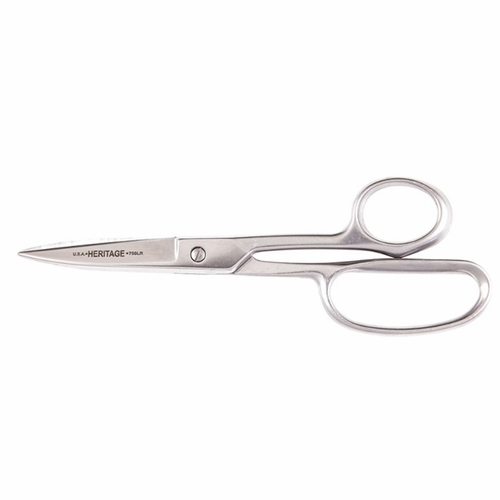 Klein G758Lr Heritage Straight Stainless Trimmer W/Large Ring, 9-Inch  092644760822