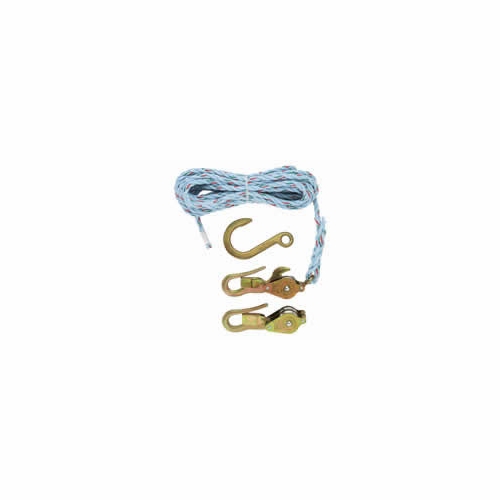 Klein H1802-30Ssr Block And Tackle With Guarded Snap And Swivel Hooks And Rope 48029-4