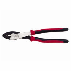 KLEIN J1005 Journeyman™ Crimping/Cutting Tool - Non-Insulated/Insulated Terminals 74001-5