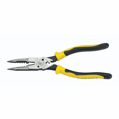 KLEIN J207-8CR Pliers, All-Purpose Needle Nose Pliers with Crimper, 8.5-Inch 092644384059