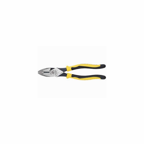 Klein J213-9Necr Journeyman High-Leverage Side-Cutting Pliers - Connector Crimping 72103-8