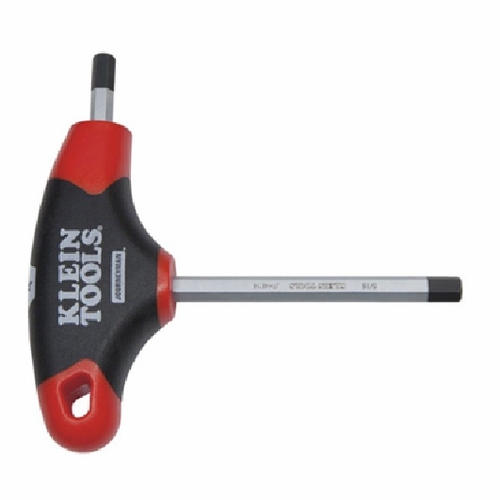 KLEIN JTH4E14 5/16-Inch Hex Key, Journeyman™ T-Handle, 4-Inch 092644336607