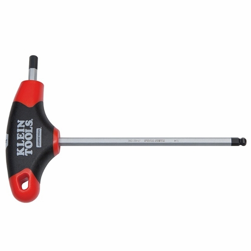KLEIN JTH6E10BE 5/32-Inch Ball-End Hex Key, Journeyman&trade; T-Handle, 6-Inch 092644336898