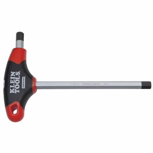 KLEIN JTH6E13 1/4-Inch Hex Key, Journeyman™ T-Handle, 6-Inch 092644336706