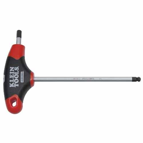 KLEIN JTH6E15BE 3/8-Inch Ball-End Hex Key, Journeyman™ T-Handle, 6-Inch 092644336942