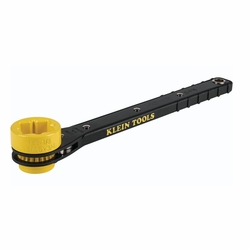 KLEIN KT152T 4-in-1 Lineman's Slim Ratcheting Wrench 092644686450