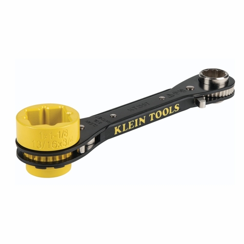 Klein Kt155T 6-In-1 Linemans Ratcheting Wrench  092644680038