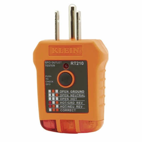 Klein Rt210  Gfci Outlet Tester  092644690273