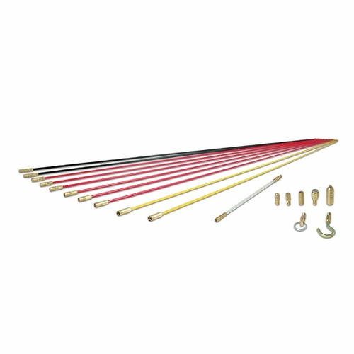 KLEIN SRS56980 Deluxe Fish Rod Set, 33-Foot, 19-Piece 092644569807