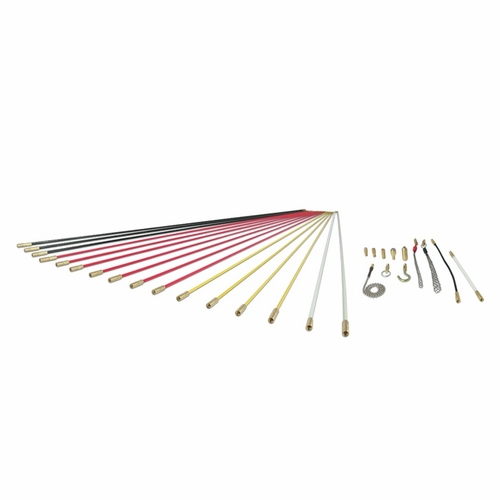 KLEIN SRS56981 Mega Fish Rod Kit, 52.5-Foot, 34-Piece 092644569814