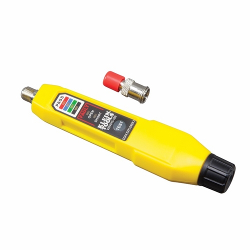 KLEIN VDV512-100 Cable Tester, Coax Explorer 2 Tester w/ Batteries and Red Remote 092644690723
