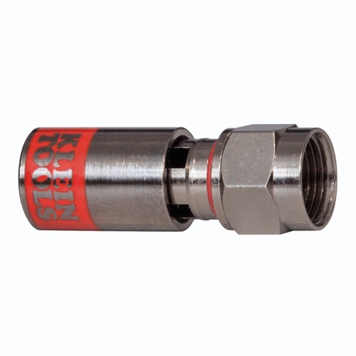 KLEIN VDV812-615 Universal F Compression Connector - RG59 10-Pack  092644581557
